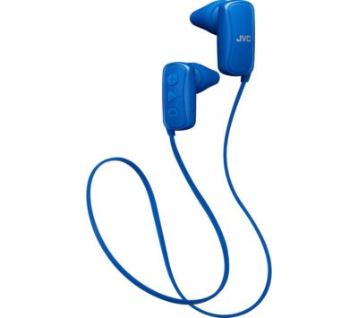JVC  HA-F250BT-AE Wireless Bluetooth Headphones - Blue